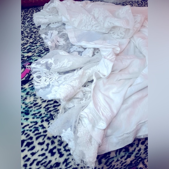 🌹Free People lace mini dress - Picture 4 of 16